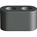 OEM EPCOS (TDK) B62152A0008X030,Ferrite Core Double-Aperture Core N30-Material 3100nH 30% (250 Items)