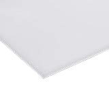 Plastic-Craft | Acrylic Sheet, Translucent White, 1/16" (0.0625") Thick, 24" W x 48" L