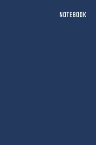 Standard Composition Notebook - College Ruled lines (100 pages) || Navy Blue Softcover