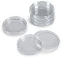 Petri Dishes, Polystyrene, Disposable, Sterile, 100 x 15 mm, Pack of 20