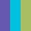 Vivid Blue/Green/Purple