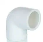 VIDIYAM Paints and HARDWARES Generic UPVC Plastic Elbow 90 Degree Pipe Fitting Coupling Elbow Connector (Elbow 3/4 INCH)