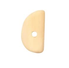 Estèque en bois de qualité Jack Richeson Quarter Oval #7 pour finitions de poterie durables