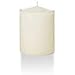 Yummi 2.25" x 3" Ivory Slim Round Pillar Candles - 4 per pack