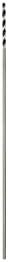 IRWIN 1890707 Straight Shank Installer Drill Bit for Wood, 18-Inch by 1/4-Inch
