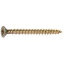 Tornillo de madera cabeza avellanada PZ2 - Ø 4,5 mm - 45 mm - Zinc amarillo - Caja de 500 piezas - Spax