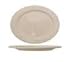 International Tableware Newport Entre Platter American White, Ceramic, 14-1/2"x10-1/8" (Case of 12)