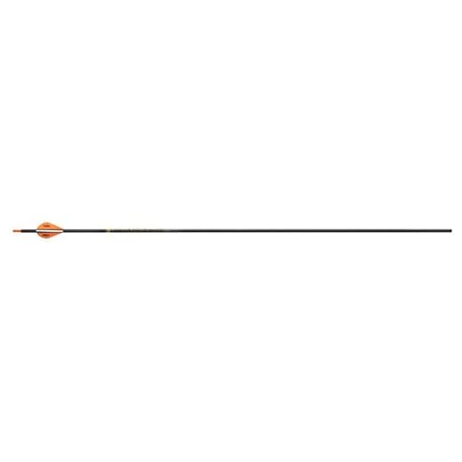 Victory Archery VAP TKO Elite Low Torque 300 Spine Fletched - 6 Pack, Black