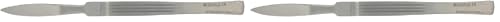 Scalpel droit GIMA 17,5 cm en acier chirurgical lot de 2
