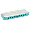 Harmonica Blues, clé 10 Trous de B 10 Trous Harmonica Accessoire D’instrument à Vent étanche Harmonica Blues pour… - Les Beatles, Paul McCartney, John Lennon, RIngo Starr, George Harrison Harmonica Blues, clé 10 Trous de B 10 Trous Harmonica Accessoire D'instrument à Vent étanche Harmonica Blues pour… – Image 3
