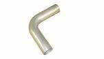 2.75" Diameter Aluminum Mandrel Bent 90 Degree Elbow (2.75" Radius)
