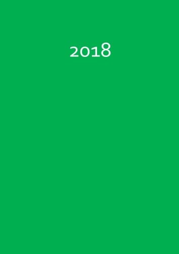 MY BIG FAT CALENDAR 2018 - grasshopper (green) (Great Britain): 1 day per page, DIN A4