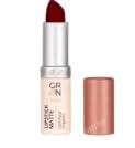 GRN - Rossetto opaco Baccara Rose, confezione da 2 x 4 g | Finitura vellutata, pigmenti minerali, tonalità vino, lunga durata, non secca