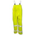 Tingley O53122 Comfort-Brite Snap Fly Front Overall, Fluorescent Lime, Medium