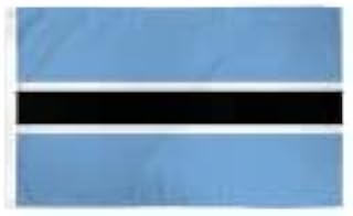 Botswana FLAG | 3x5 Ft | 100D Spun Super Polyester | Vibrant Colors, Brass Grommets, Fade Resistant