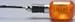 K&S Technologies K&S Universal Signal Lights Chrome W/Amber Lens - 25-7002