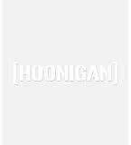 HooniganHoonigan Small DIE Cut Bracket Logo Sticker (10") White/ECH