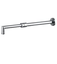 Sparkpod 11 Inch Expandable Shower Arm With Flange - Solid Stainless Steel Shower Head Extension Arm, Wall-Mounted - Extends Up To 18" - Teflon Tape Included (Expandable, Vintage Oil Rubbed Bronze) #TOP6