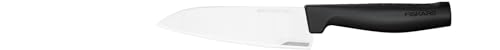 Fiskars Kochmesser, Hard Edge, Elegantes Design, Gesamtlänge: 25,1 cm, Rostfreier Stahl/Kunststoff, 1051749
