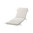 Chaise longue SEGERÖN ProTuning design épuré blanc beige durable