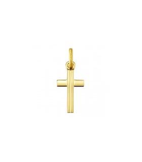 Argyor - Yellow Gold Cross 750/0-18 mm - Cross Pendant, Yellow Gold