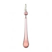 Image of B&P Lamp 3 Inch Ruby Teardrop with Ruby Bead