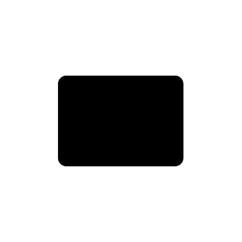 Tuftop Small 30cm x 22cm Worktop Saver - Black Cover