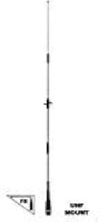 CA-2X4SRNMO CA2X4SRNMO CA-2X4SR(NMO) CA2XSR(NMO) Original Comet Dual Band VHF/UHF Mobile Antenna W/Fold-Over Hinge NMO Connector 140-160/435-465 MHz