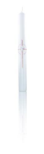 Wiede Uomo 167247.016 Candela per Battesimo, Cera