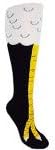 MOXY Socks OG CHXN Legs Knee-High Fitness Socks – Chicken Leg Novelty Gym Socks for Men & Women – Funny Athletic Performance Style