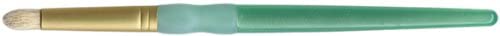 Royal Brush R9113-5/8 Crafter's Choice Bristle Dome Stencil Brush, 5/8-Inch, White #TOP1