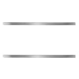 NIYANGLE 2 Stück Edelstahl Trennstangen 32cm für Gn Speisenbehälter Korrosionsbeständige Trennleisten für Gastronomie Dampftische Buffet und Catering Zubehör