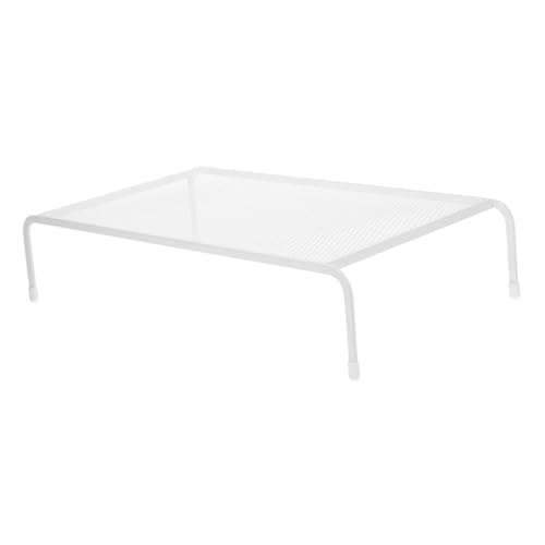 ROMISBABA Soporte para Monitor de Computadora Portátil Elevador Ergonómico Organizador de Escritorio con Base Estándar Sola Capa para Oficina y Almacenamiento