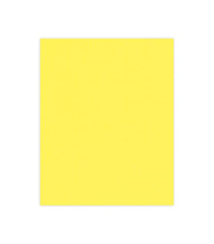 CountryArtHouse Vibrant Yellow Acid Free 11x14 Backing Board - Uncut Photo Mat Board - 1 Sheet