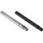 One End Stepped and Tapped Precision Linear Shaft with Wrench Flats 30mmX400mm 1pc