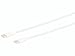 Produktbild USB-C Ladekabel, 2.0, ABS, weiß, 1,5 m