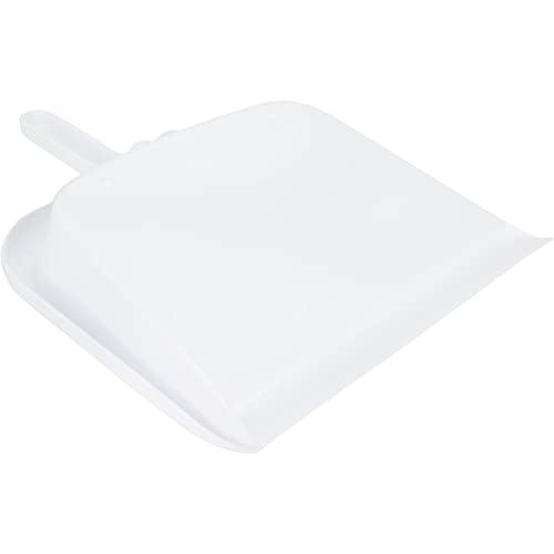Image of SPARTA Handheld Dustpan with Handle, Cleaning Essentials for Home and Commercial Use, 10 inch, White (Pack of 4)
