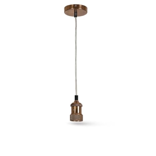 Image of Havells Metal Squid Canopy Pendant 1LS E27 BRS, Brass