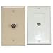 32-3066-BU, Conn Coaxial ST Wall Mount Bulk (50 Items)