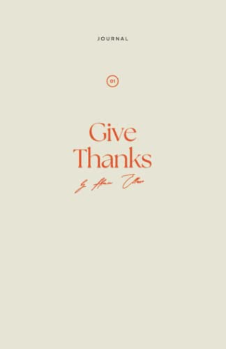 Give Thanks Journal