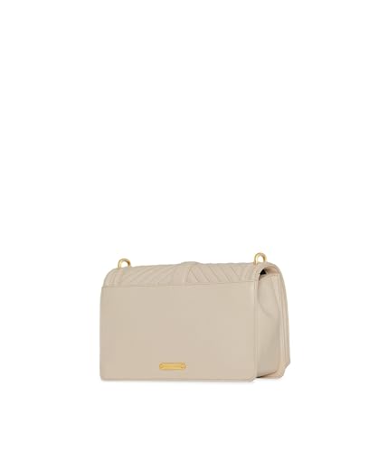 Rebecca Minkoff Chevron Quilted Love Crossbody, Stone2
