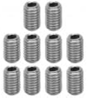 Vbestlife 10Pcs Surfboard Fin Screws, 304 Stainless Steel Rustproof Portable M5 Fin Grub Screws Replacement Fins Stand-Up Paddleboarding