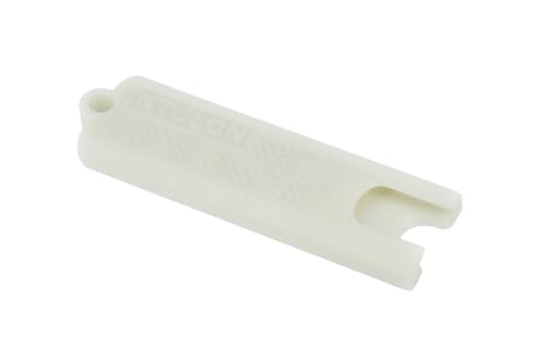 Intulon Soda Can Tab Opener, Pop Tab Lifter for Easy Opening - Compact Kitchen Gadget for Seniors, Arthritis Friendly, Portable Pocket Tool (Off White, Regular (2 Pack))