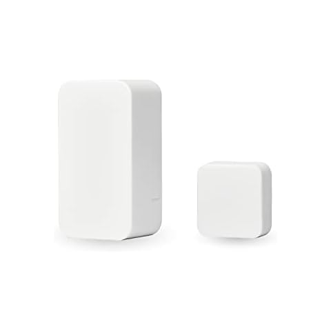 Nuki Door Sensor, Smarter Türsensor für Nuki Smart Lock, Mitteilungen (Tür offen, geschlossen) aus der Ferne, Bluetooth, Zubehör für elektronisches Türschloss, Nuki Smart Home, weiß Cover