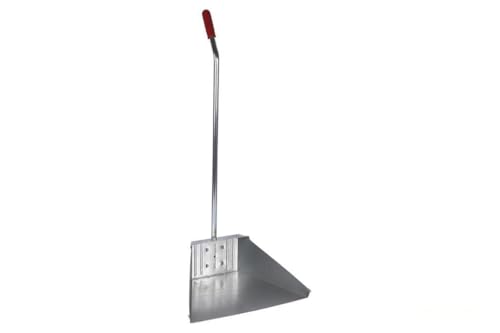 recogedor metal - diseño ergonómico, robusto y ligero, ideal para limpieza. fabricado en metal resistente, fácil de almacenar y usar.