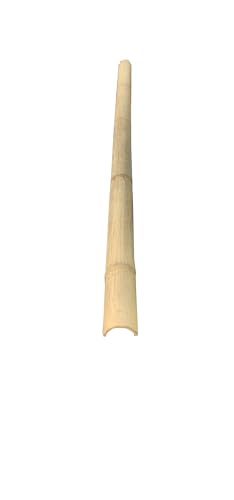 Half Round Bamboo Molding, 3.5