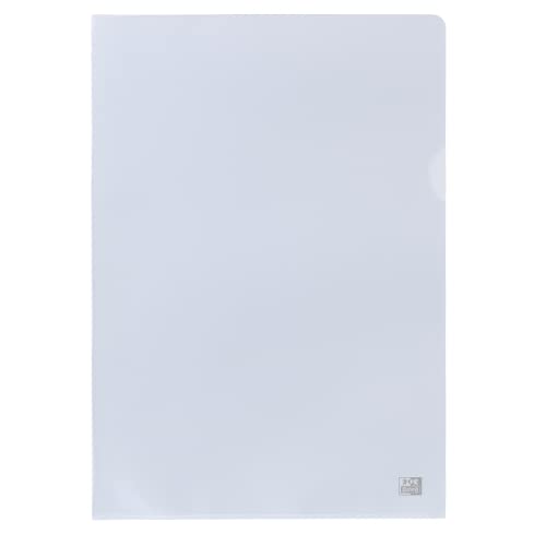 Fundas A4 transparentes Elba 400012935 con textura antirreflejos para archivador