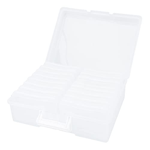 balacoo Multifunctional Photo Storage Box Household Photo Organizer Postcard Case Neat Tidy