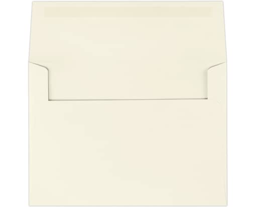 Paquete de 100 sobres A2 color crema, texto opaco natural de alta calidad de 70 libras para necesidades de correo profesionales, seguras y a gran escala, perfectos para negocios, invitaciones y uso