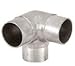 CRL Brushed Stainless 90176; Side Outlet Elbow for 2" (50.8 mm) Tubing